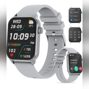 Smart Watches for Women Men, 1.83 inches HD Smartwatch with 120 Sports Modes